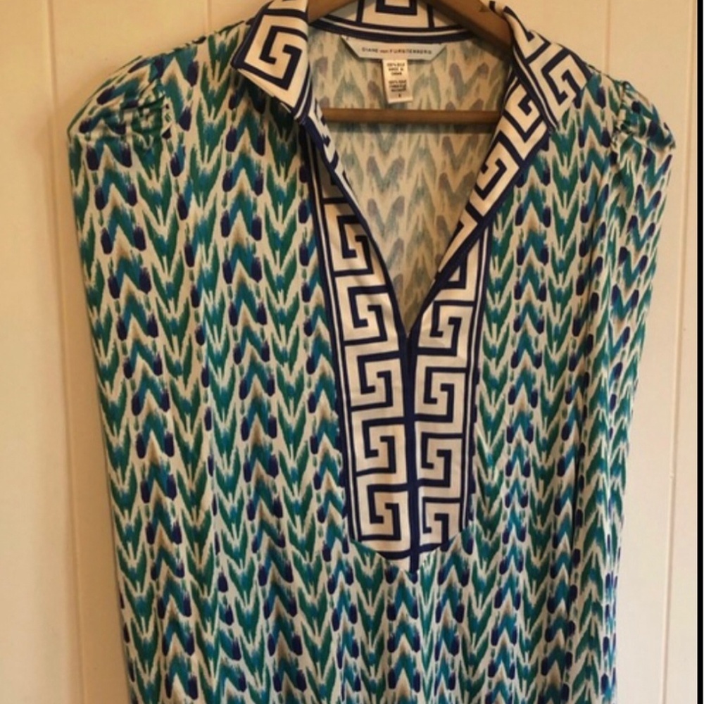 DVF Diane Von Furstenberg Silk Jersey wrap dress - Picture 2 of 6